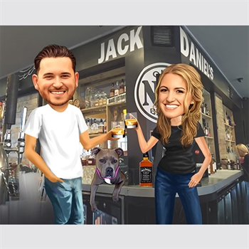 Custom Caricature from Photos - myDaVinci